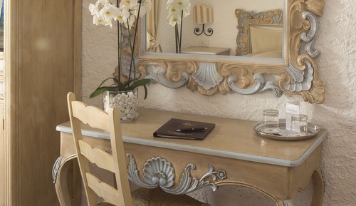 Habitación clásica doble, balcón, vistas al jardín