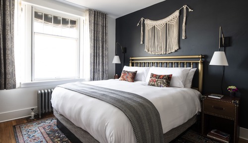 Suite, 1 cama de matrimonio grande con sofá cama