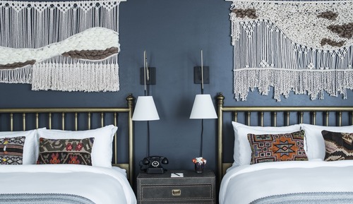Habitación doble, 2 camas de matrimonio