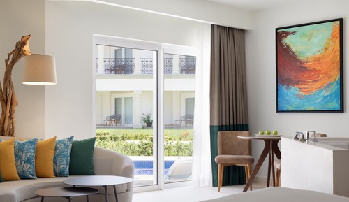 Suite junior, 2 camas de matrimonio (Swim-Up)