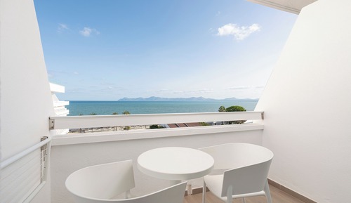 Habitación doble, balcón, vistas al mar