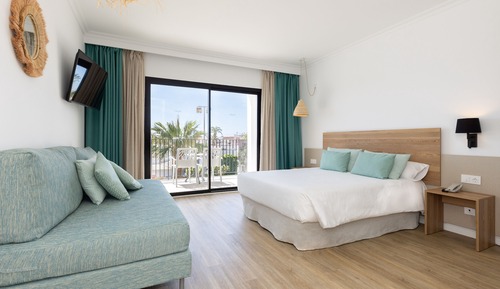 Habitación doble, balcón