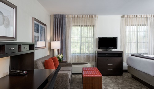 Suite estudio, 1 cama de matrimonio grande, cocina