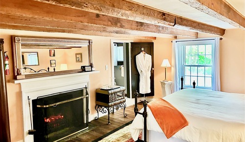 Habitación Deluxe, 1 cama de matrimonio grande, chimenea