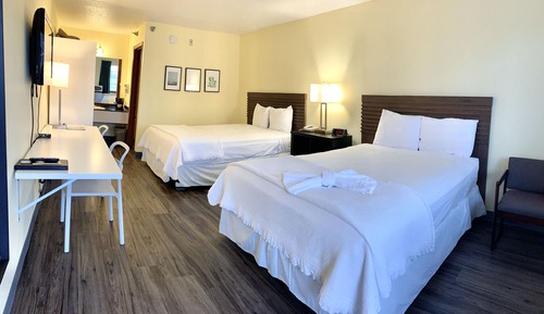 Habitación doble, 2 camas de matrimonio
