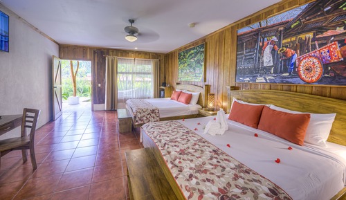 Suite superior, vistas al jardín
