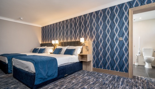 Accessible Twin Room with Walk in Shower