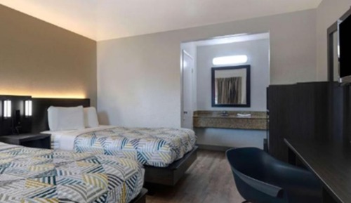 Habitación Deluxe, 2 camas de matrimonio, no fumadores, frigorífico y microondas
