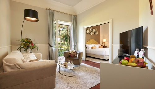 Suite, vistas al jardín