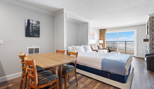 Habitación Deluxe, 1 cama de matrimonio, vistas al mar (Oceanfront Studio)