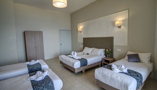 Habitación cuádruple estándar