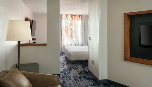 Suite ejecutiva, 1 cama de matrimonio grande con sofá cama (Hearing Accessible)