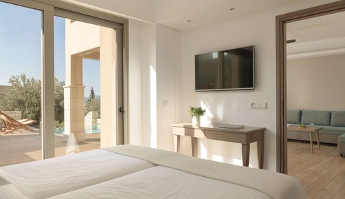 Suite, 1 habitación, piscina privada, vistas al mar