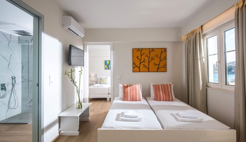 Habitación familiar, 2 habitaciones, vistas al mar