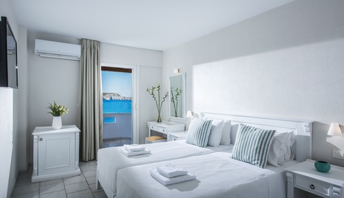 Habitación doble, vistas al mar