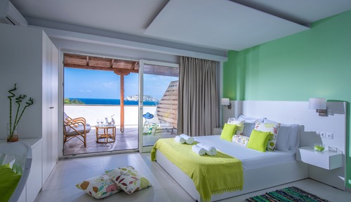 Habitación doble superior, vistas al mar