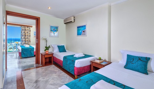 Suite familiar, 2 habitaciones, vistas al mar