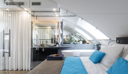 Suite, vistas al lago