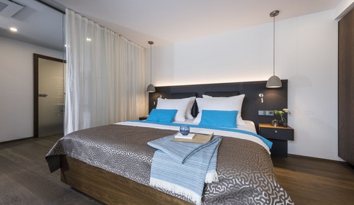 Suite, vistas parciales al lago