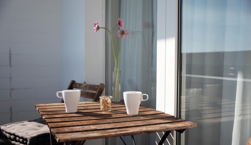 Habitación doble superior, balcón