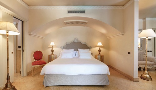 Suite de lujo, balcón