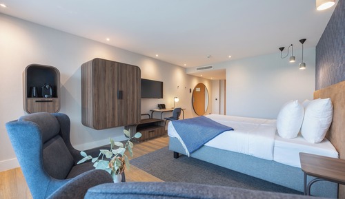 Habitación Deluxe con 1 cama doble o 2 individuales