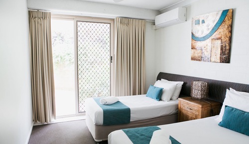 Apartamento, 2 habitaciones, vistas al jardín