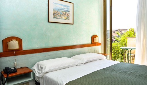 Habitación individual estándar, vistas parciales al mar