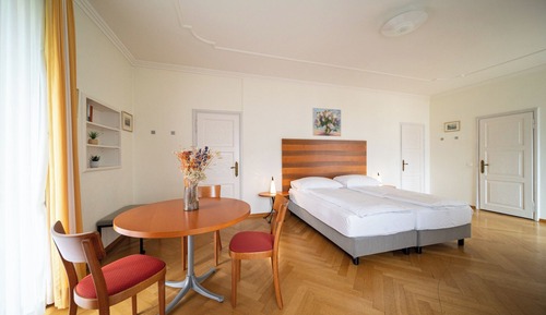Suite estudio junior, balcón, vistas al lago