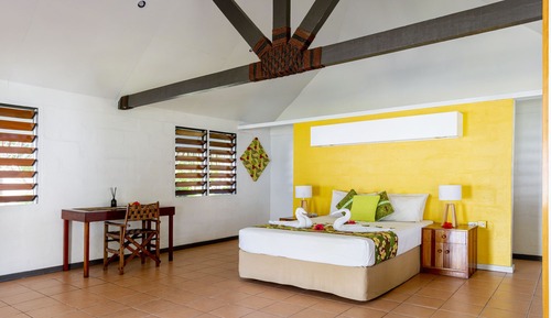 Habitación individual familiar, Aire acondicionado, vistas al jardín (Garden Family Bure)