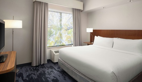 Estudio, 1 cama de matrimonio grande