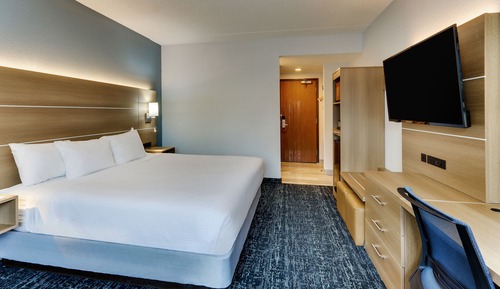 Habitación superior, 1 cama de matrimonio grande, accesible para personas con discapacidad