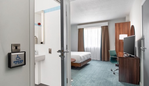 Habitación, 1 cama de matrimonio, accesible para personas con discapacidad
