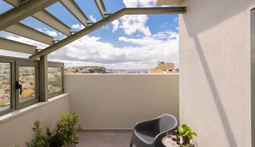 Habitación Deluxe con 1 cama doble o 2 individuales, terraza