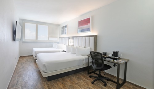 Habitación estándar doble, 2 camas de matrimonio