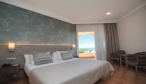 Habitación doble de uso individual, vistas al mar