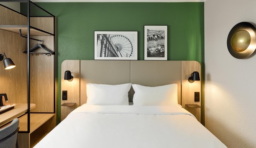Habitación estándar, 1 cama de matrimonio con sofá cama