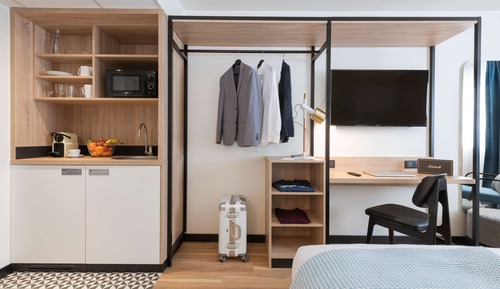 Habitación estándar, 2 camas individuales, bañera (Kitchenette)