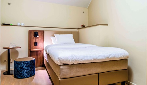 Habitación estándar, 1 cama individual, no fumadores, sin ventanas