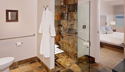 Habitación, 1 habitación (Mobility & Hearing, Roll-in Shower)