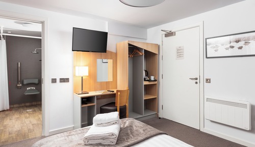 Habitación individual, accesible para personas con discapacidad