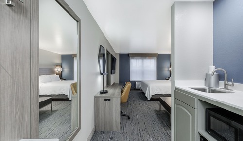 Habitación estándar, 1 cama de matrimonio grande con sofá cama