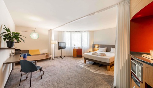 Suite ejecutiva, varias camas