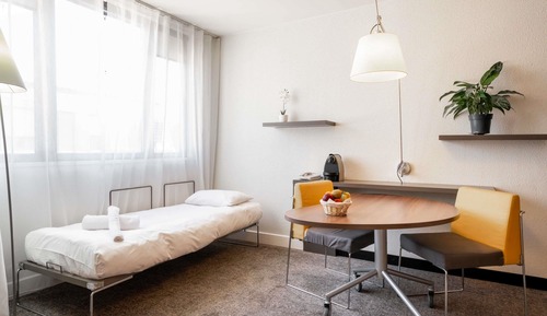 Suite superior, varias camas