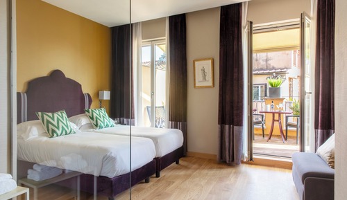 Habitación Deluxe con 1 cama doble o 2 individuales, vistas a la ciudad