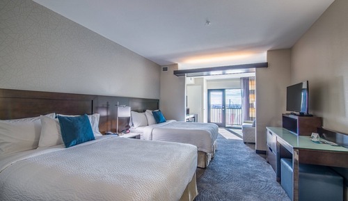 Suite, varias camas, no fumadores, balcón