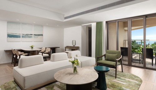 Suite, 3 habitaciones, vistas al mar (High Floor)