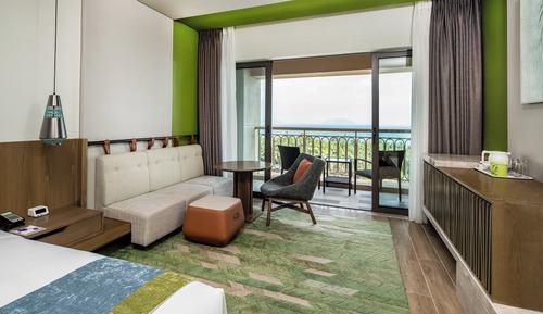 Habitación Premium, 1 cama de matrimonio grande, vistas al mar