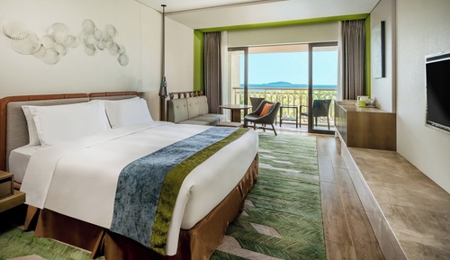 Habitación Premium, 1 cama de matrimonio grande, vistas al mar (High Floor)