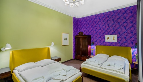 Habitación cuádruple, 2 camas dobles